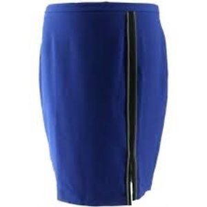 NWT G.I.L.I.‎ COLOR-BLOCK STRIPE PENCIL SKIRT 6